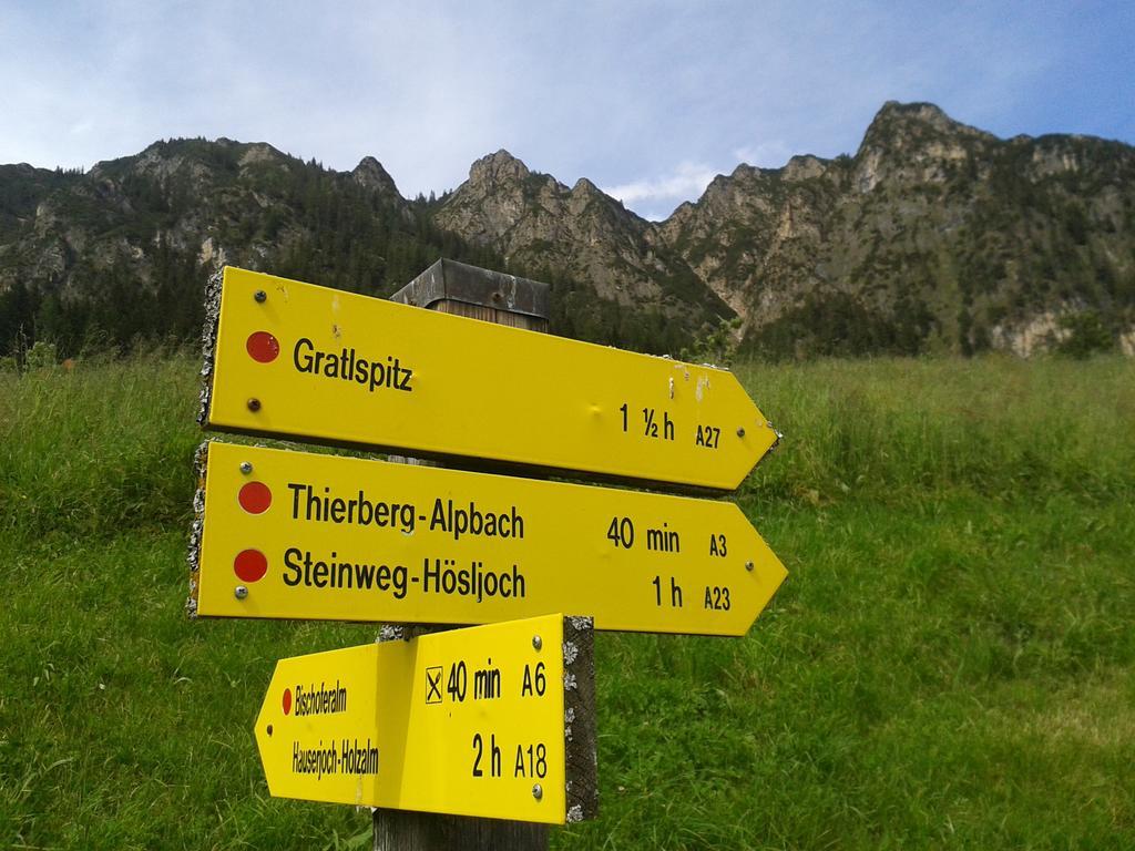 Apartament Studio Schwarzenauer Alpbach Zewnętrze zdjęcie